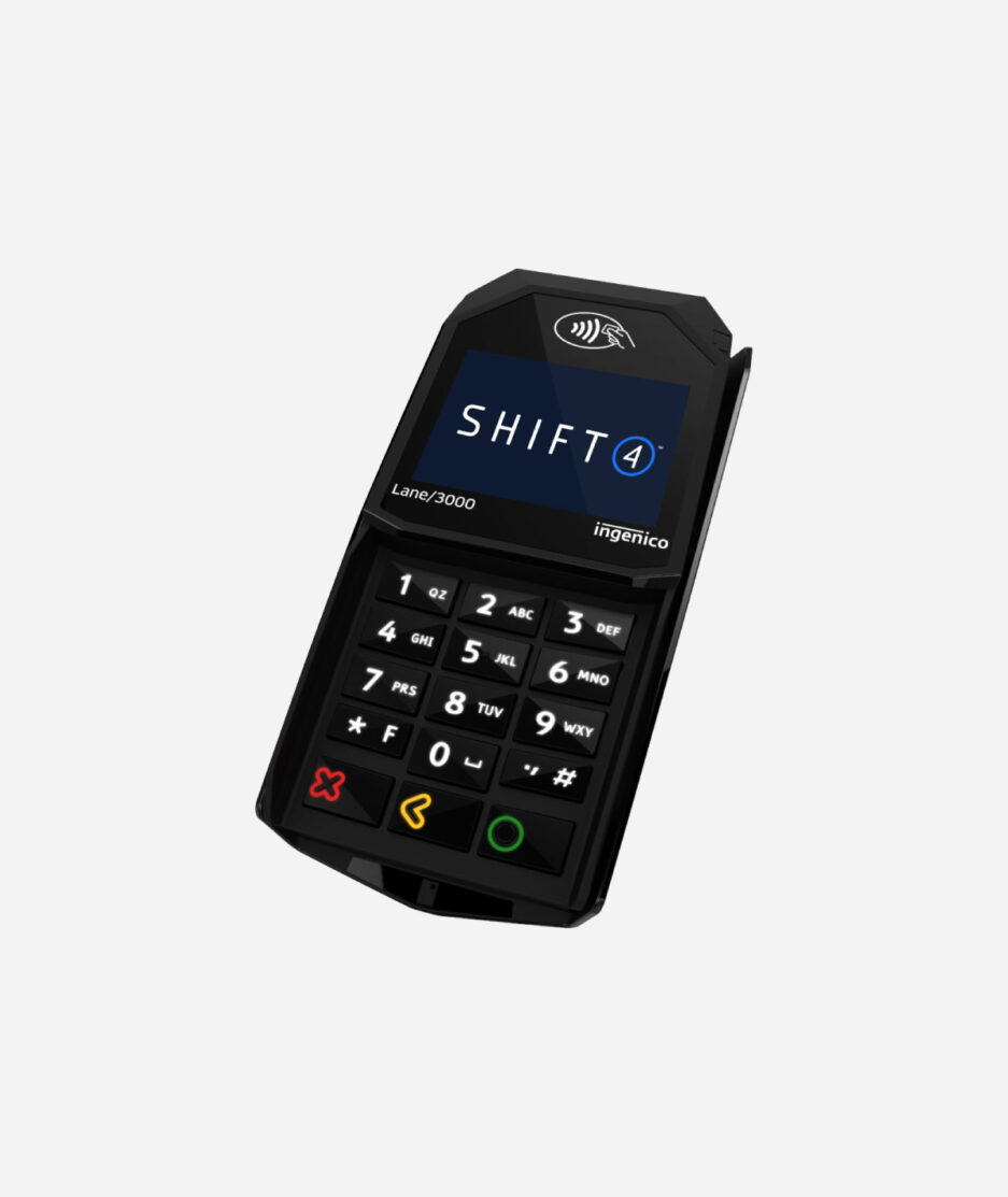 shift4 lane 3000 credit card machine