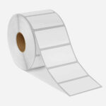 adhesive label stickers paper rolls
