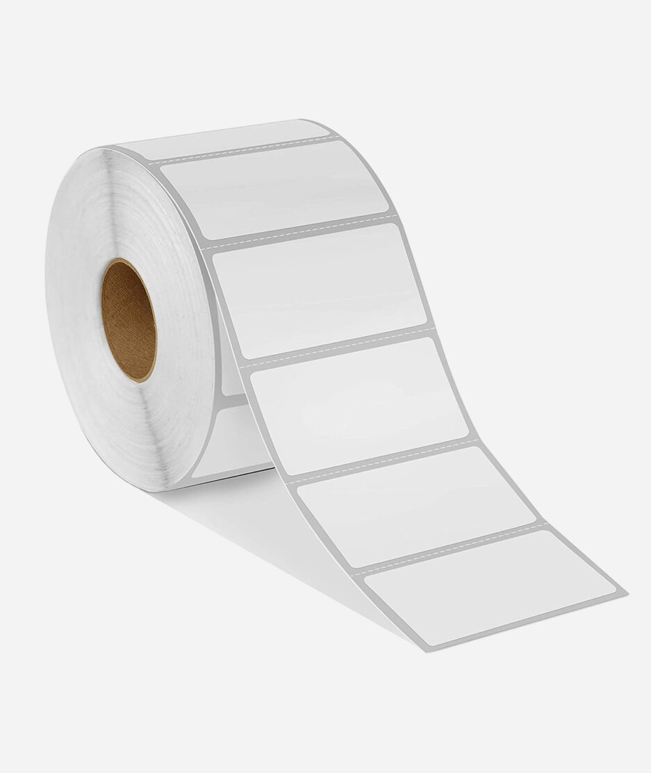 adhesive label stickers paper rolls