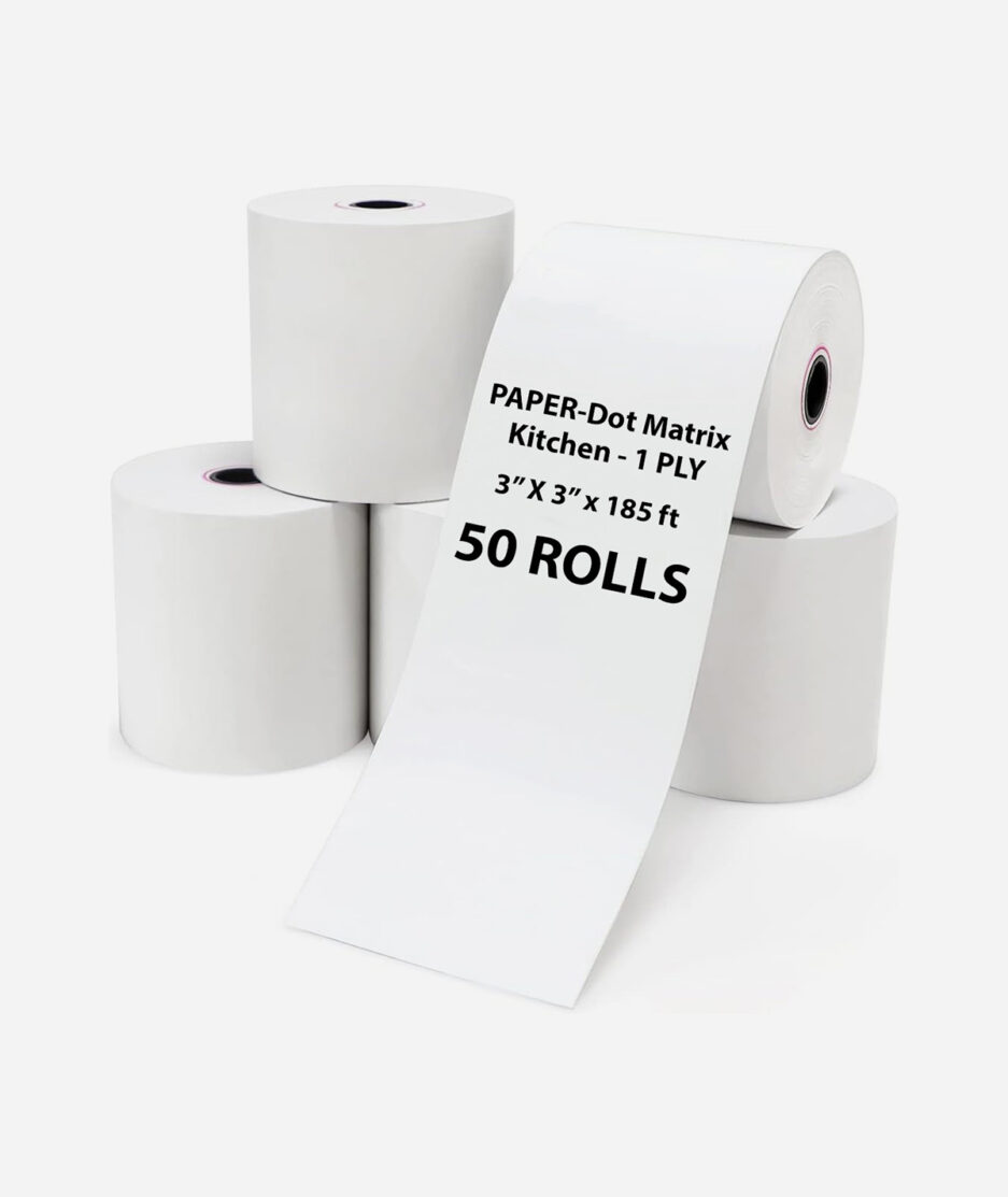 paper dot matrix kitchen 1 ply