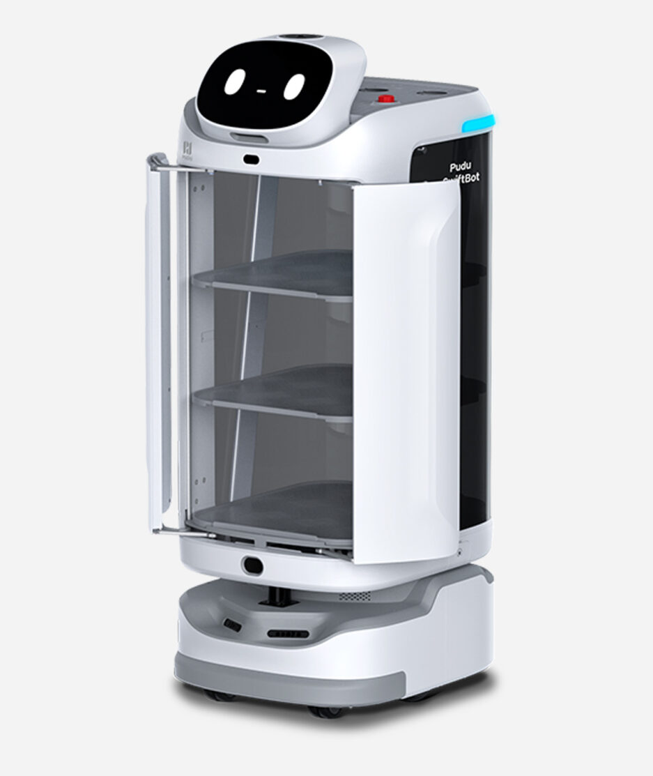 pudu swiftbot food delivery robot usa