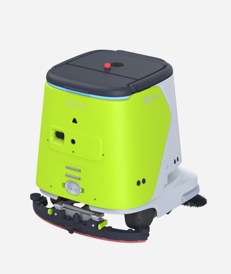 puducc1 cleaning robot for restaurant